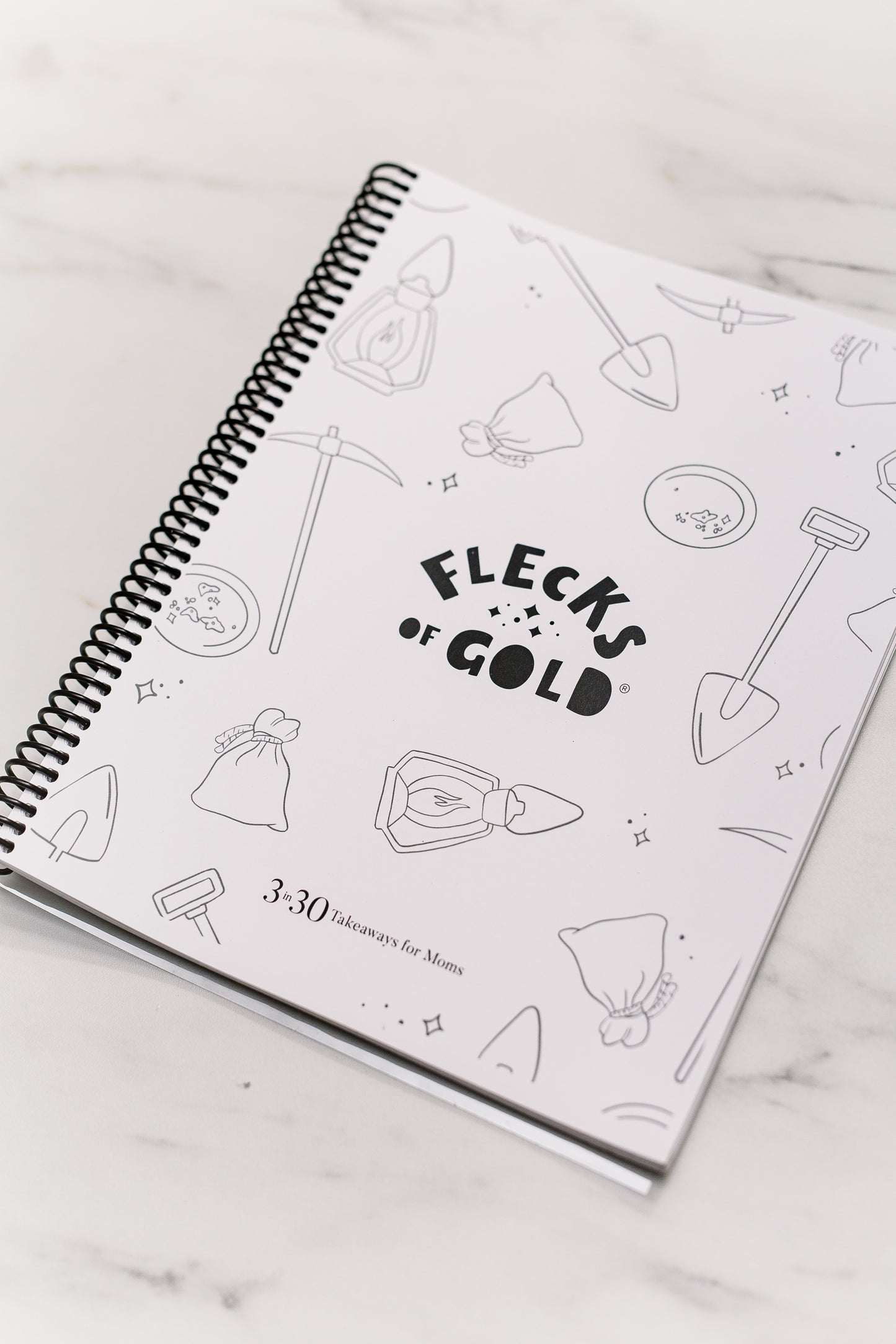 Flecks of Gold Journal for KIDS!  A printable to help teach your children to look for the good, the positive, the GOLD in their lives.  Full year printable with coloring pages included.  Created by Rachel Nielson- host of the 3 in 30 Takeaways for Moms Podcast.