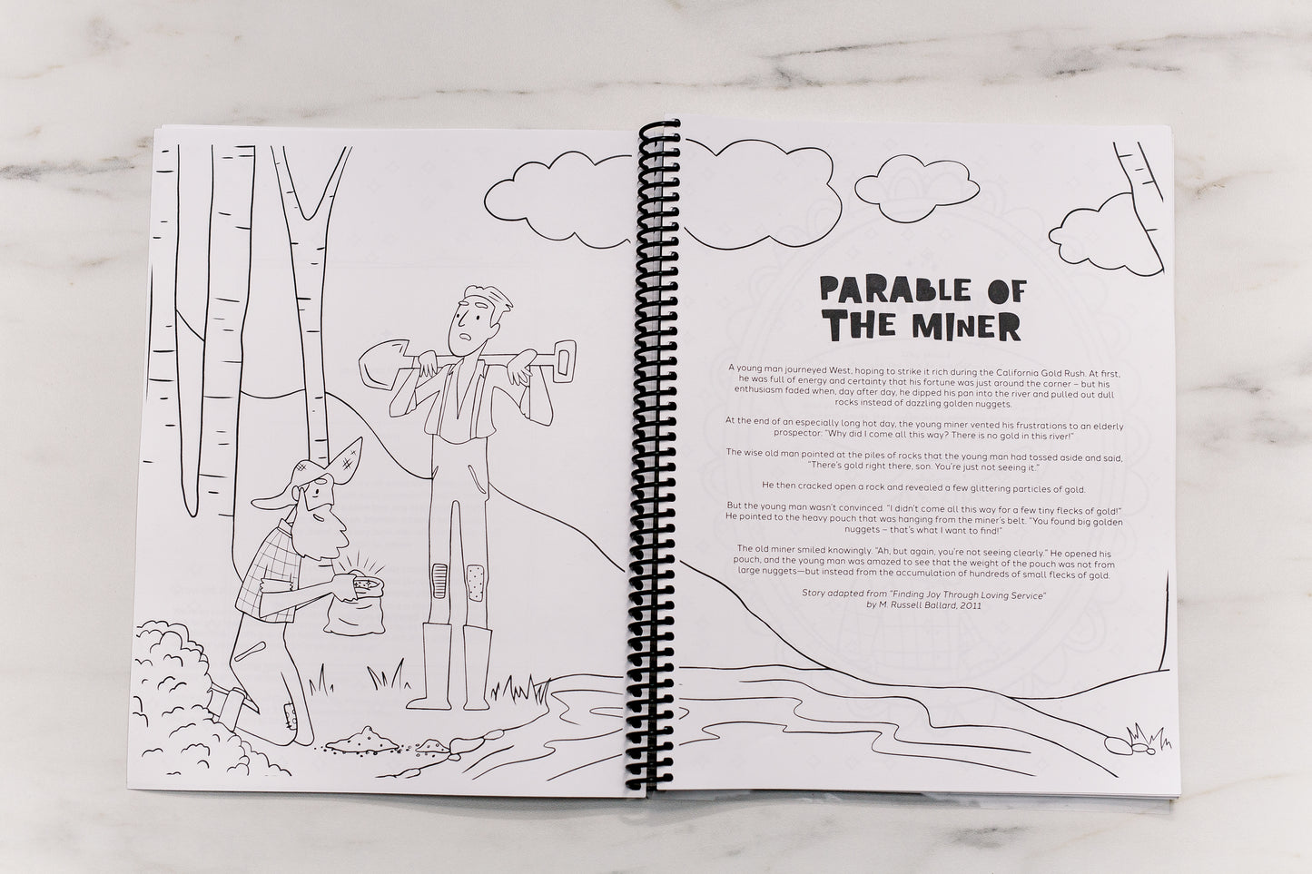 Flecks of Gold Journal for KIDS!  A printable to help teach your children to look for the good, the positive, the GOLD in their lives.  Full year printable with coloring pages included.  Created by Rachel Nielson- host of the 3 in 30 Takeaways for Moms Podcast.