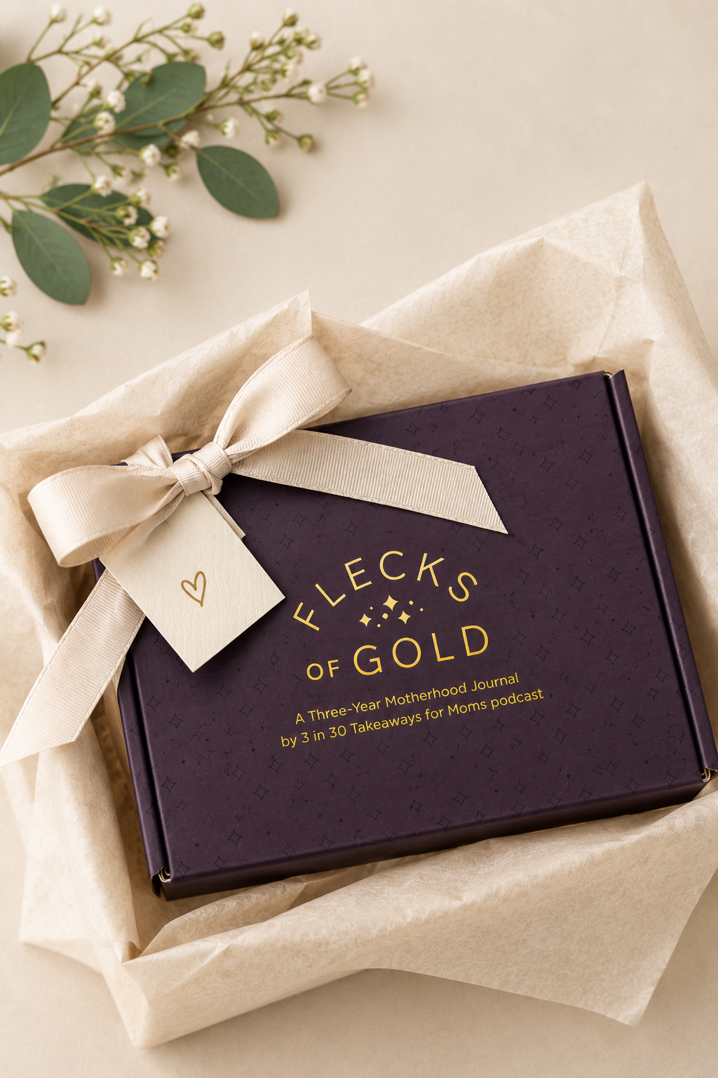 Flecks of Gold Three-Year Keepsake Journal