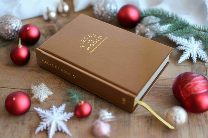 * NEW COLOR*  Flecks of Gold 3-year Journal: Camel Vegan Leather